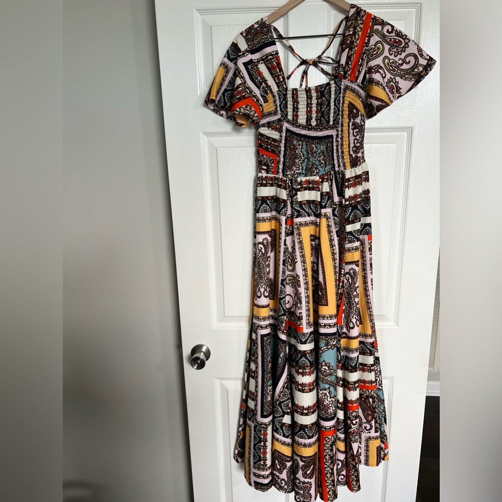 Colorful maxi dress